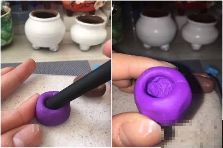 抢了侄子的橡皮泥，竟然拿去做花盆，比买的还好看！