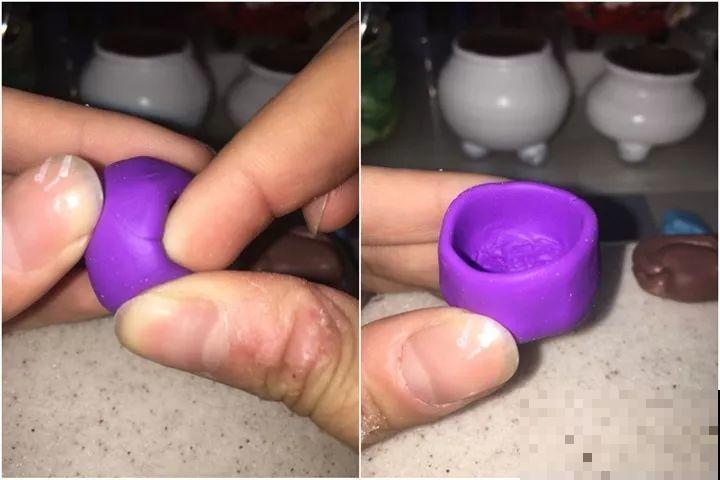 抢了侄子的橡皮泥，竟然拿去做花盆，比买的还好看！
