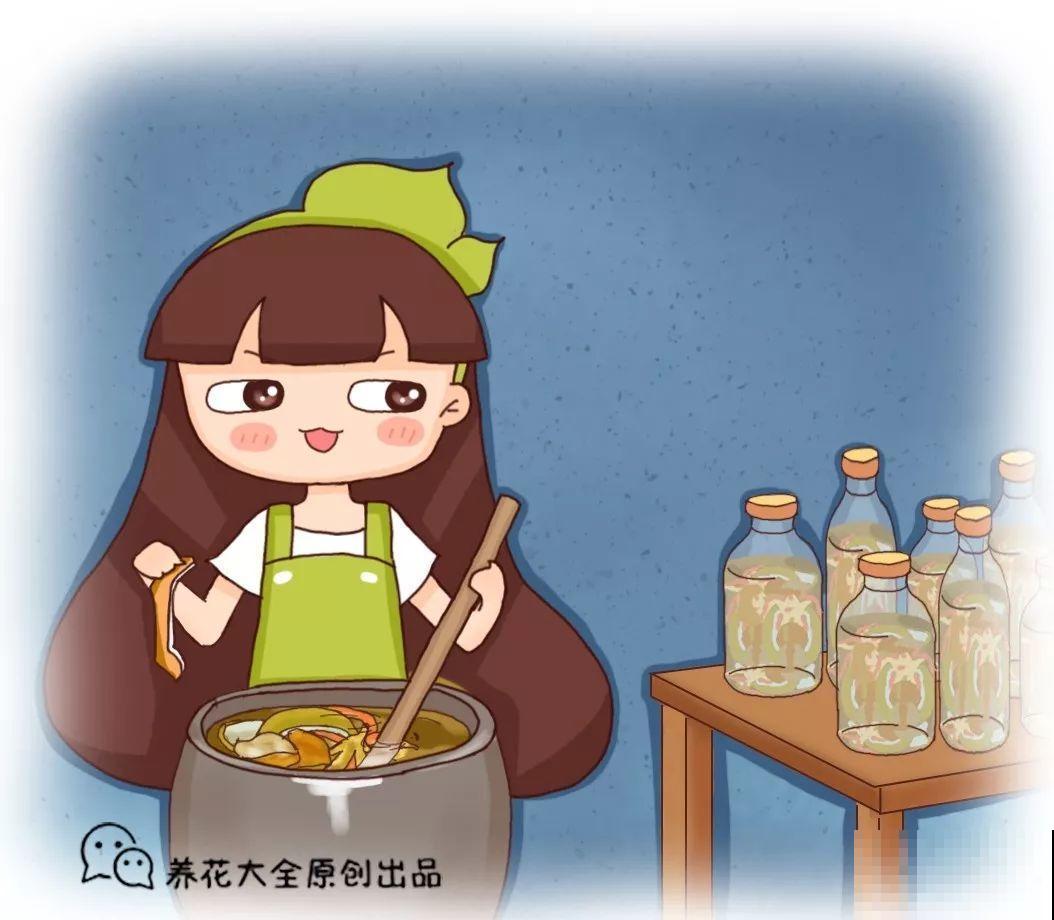 给花灌口大补肥，越长越有劲，比淘米水还好使！