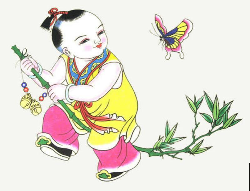 年画里的花，富贵吉祥，福气满满！