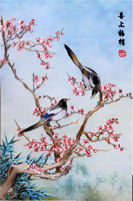 年画里的花，富贵吉祥，福气满满！