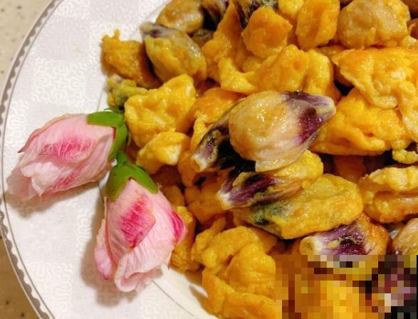 5种能炒鸡蛋的花，喷香喷香的，口水都能留下来！