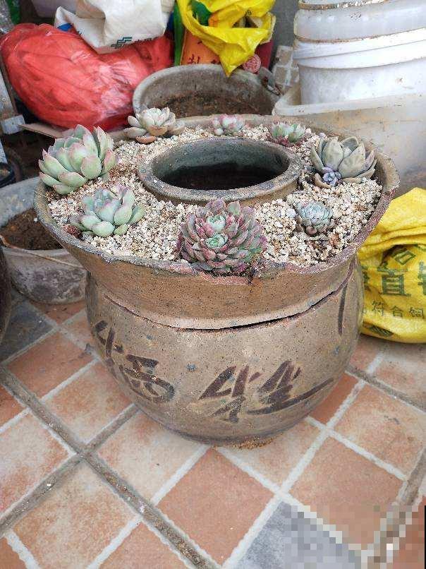 养花的老物件，拿回家养花正好，养花必备