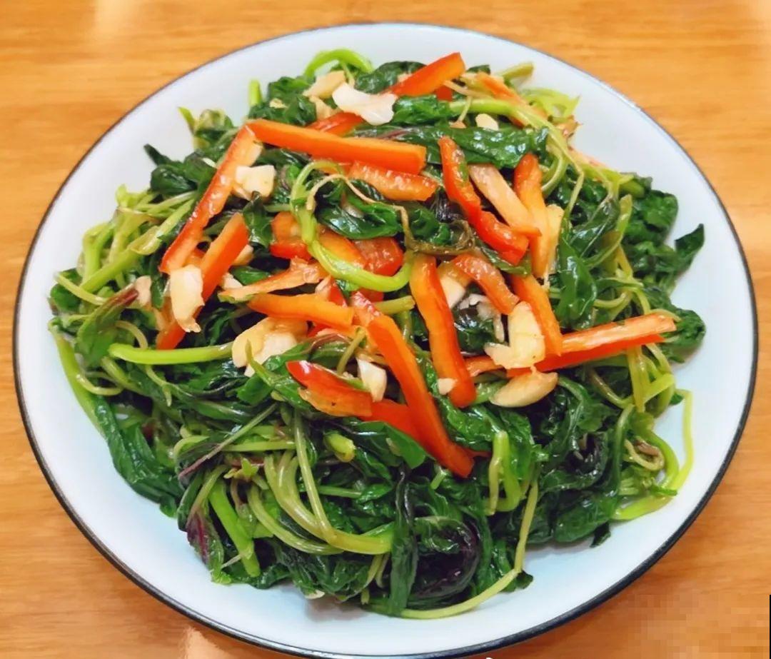 7月野菜金不换，2块钱一捆，凉拌吃格外香！