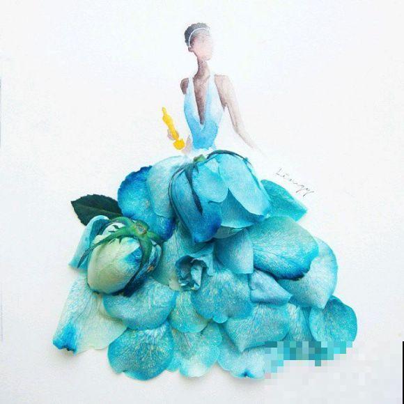 她把家里的花,都做成了裙子,美得我都想买来穿! 她把家里的花,都做成了裙子,美得我都想买来穿!