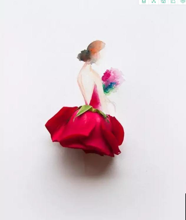 她把家里的花,都做成了裙子,美得我都想买来穿! 她把家里的花,都做成了裙子,美得我都想买来穿!