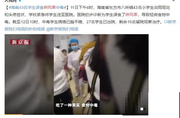 路边捡的果子有剧毒，看见了要躲开！