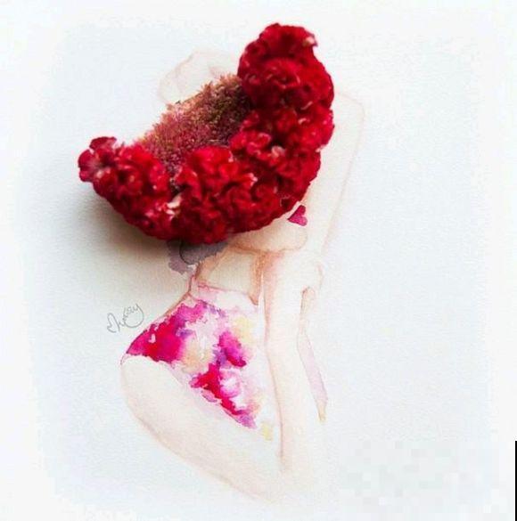 她把家里的花,都做成了裙子,美得我都想买来穿! 她把家里的花,都做成了裙子,美得我都想买来穿!