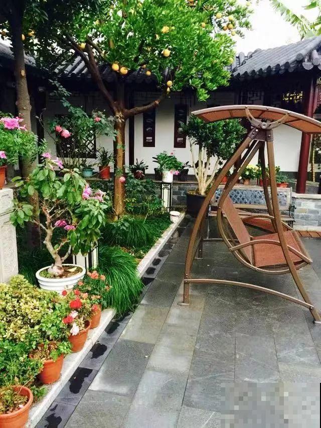 梦想有个院子，养花弄草，过舒心日子！