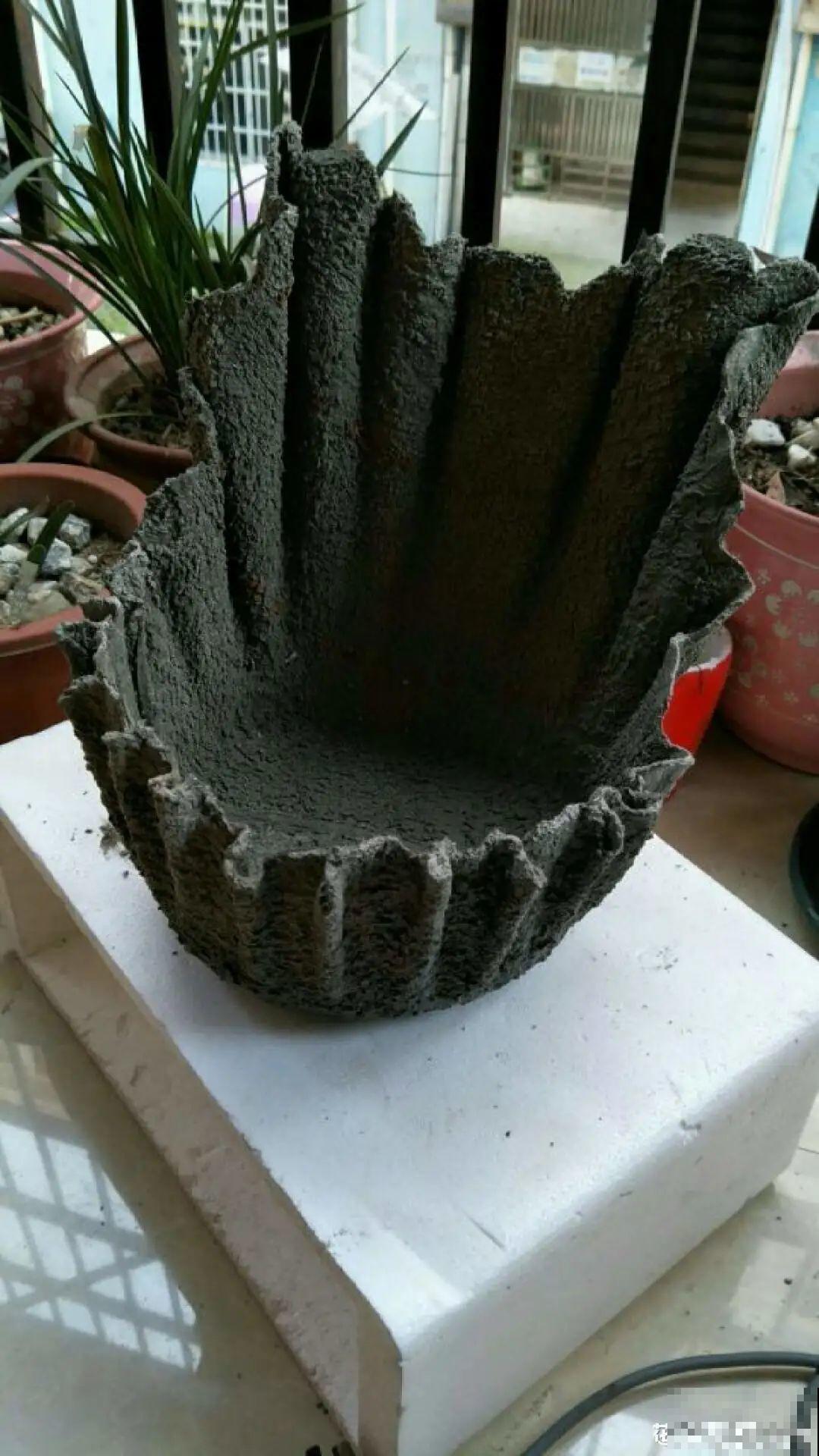 养多肉不用买花盆,只需一些水泥,自己就能DIY做花盆 养多肉不用买花盆,只需一些水泥,自己就能DIY做花盆