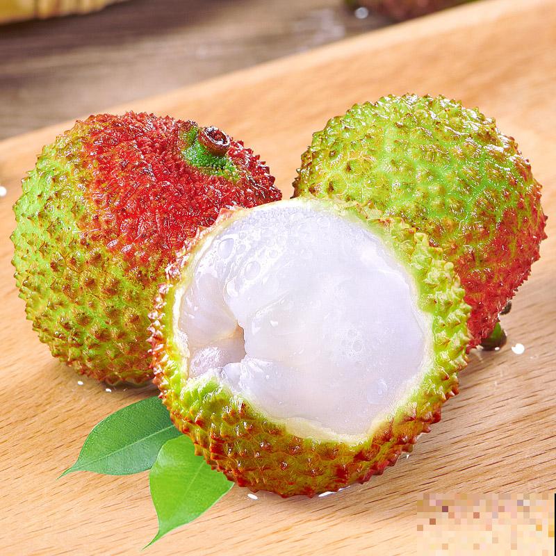 甘甜多汁的荔枝，还有吉祥好寓意