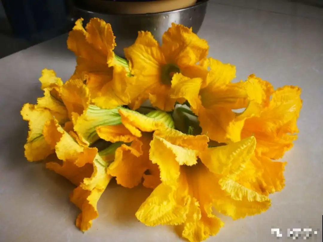 家门口的木槿花，裹上面炸一炸，外酥里嫩香喷喷