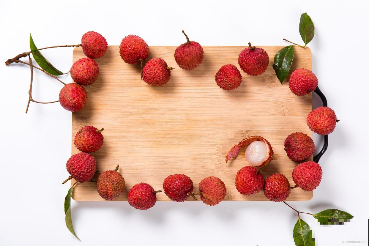 甘甜多汁的荔枝，还有吉祥好寓意