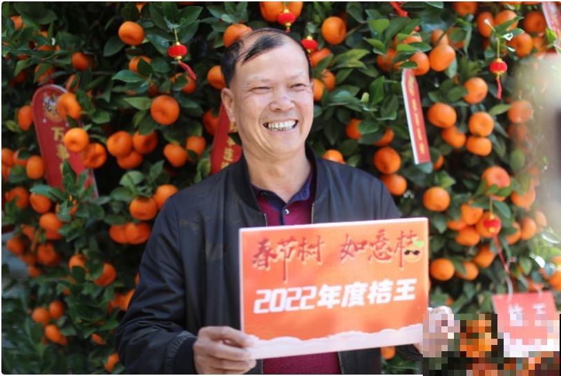 花68888元买棵桔子树，新年沾满“桔气”，来年“大吉大利”！